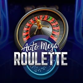 Auto Mega Roulette online game logo by Pragmatic Play on g-x-bets.nl