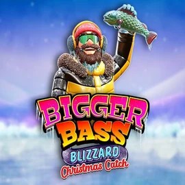 Bigger Bass Blizzard Christmas Catch slot logo by Pragmatic Play at Gxbet Casino
