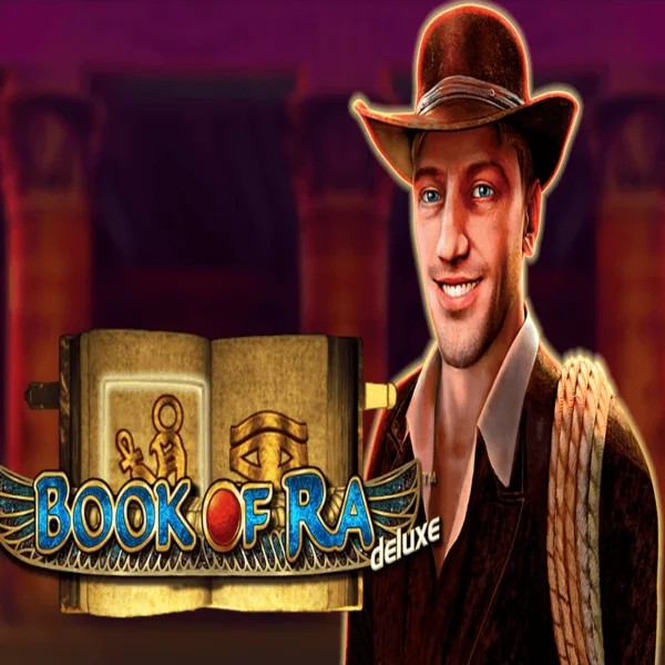 Book of Ra Deluxe slot visual from Novomatic available on g-x-bets.nl
