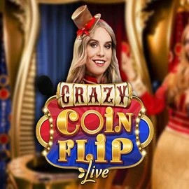Crazy Coin Flip casino game by Evolution – featured logo at Gxbet Casino