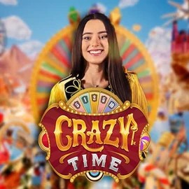Crazy Time slot visual from Evolution available on g-x-bets.nl