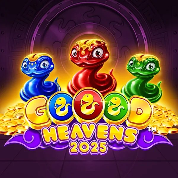 Goood Heavens slot logo by Rarestone Gaming at Gxbet Casino