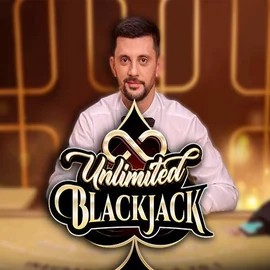 Official Live Casino logo: Unlimited Blackjack by Ezugi at Gxbet Casino